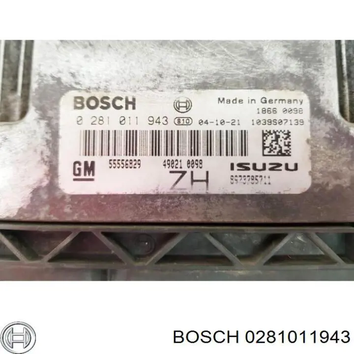 0281011943 Bosch Блок електронного управління