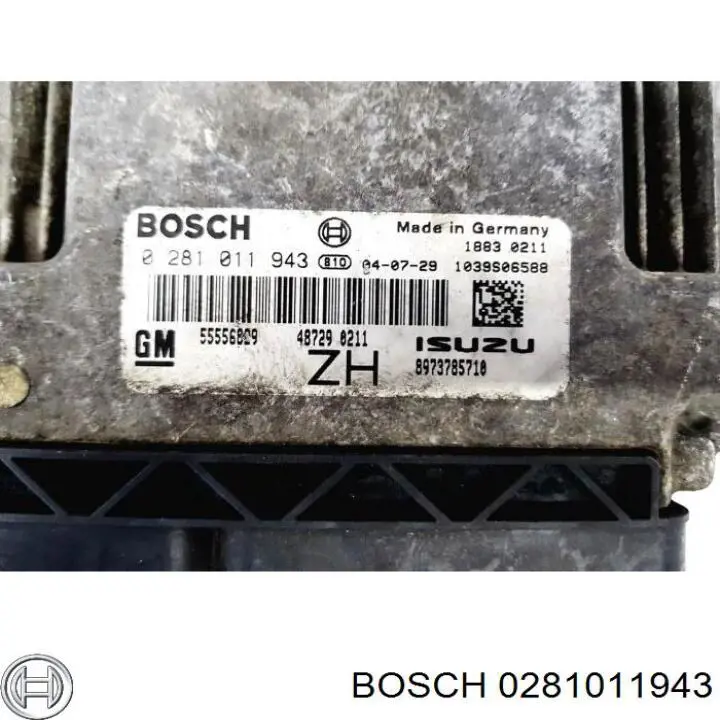 ЕБУ Bosch 0281011943 ціна, від 69.68 USD