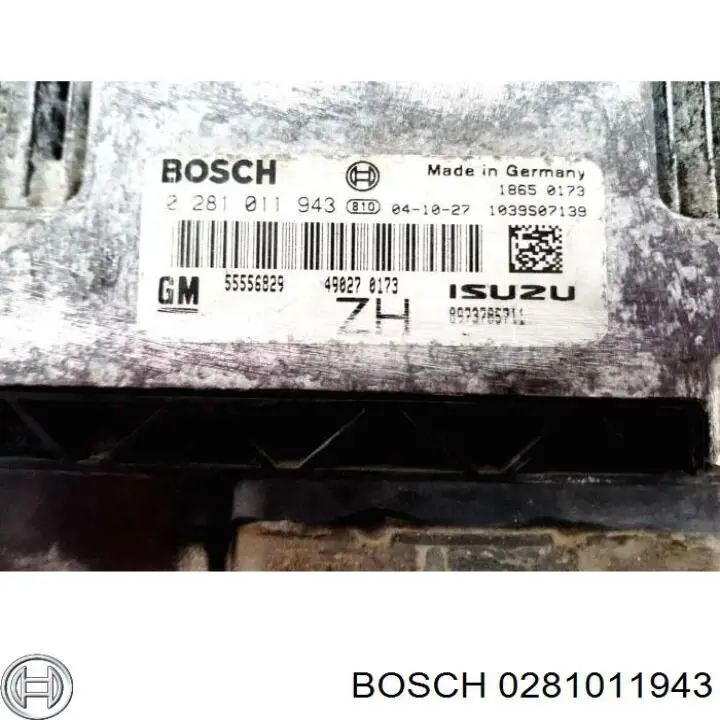 Купити 0281011943 Bosch Модуль управління двигуном