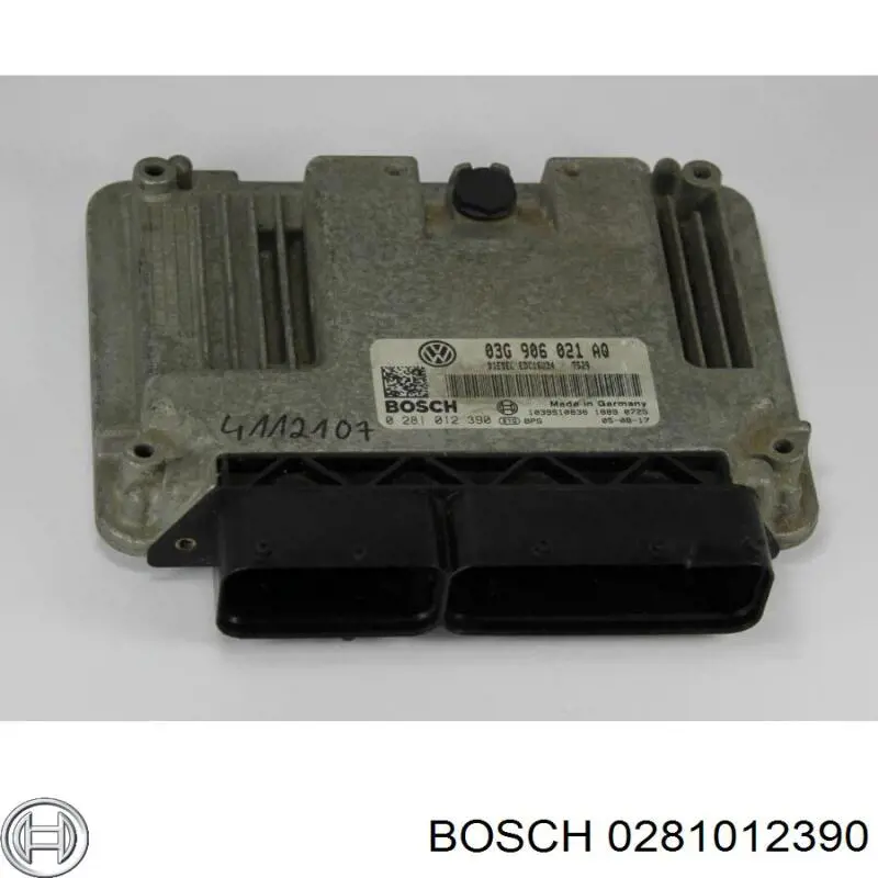 Електронний блок керування двигуном 0281012390 Bosch