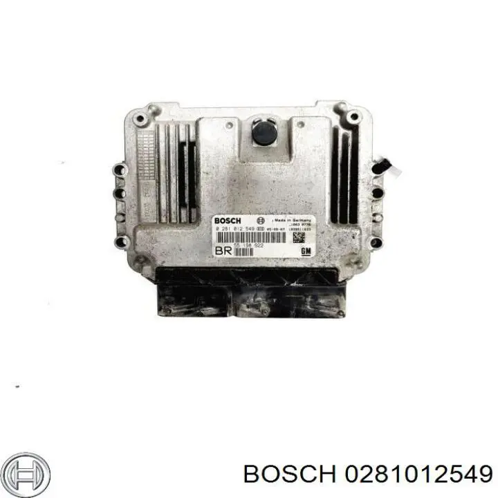 Купити 0281012549 Bosch Модуль управління двигуном