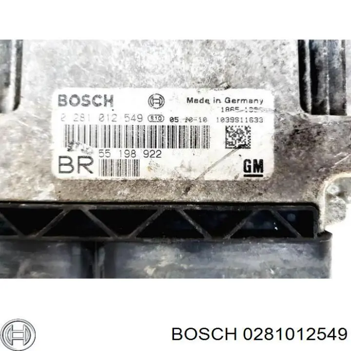0281012549 Bosch Блок електронного управління