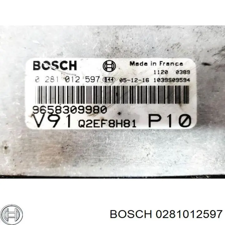 0281012597 Bosch Блок електронного управління