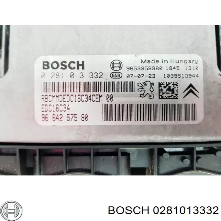 0281013332 Bosch Блок електронного управління