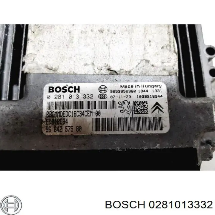 ЕБУ Bosch 0281013332 ціна, від 33.86 USD