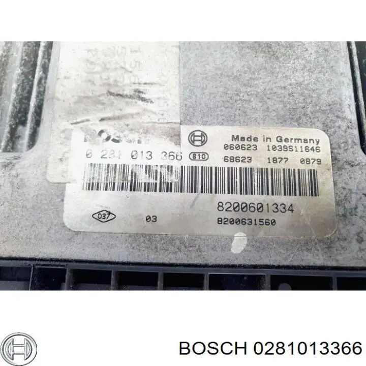 ЕБУ Renault (RVI) 0281013366 ціна, від 52.14 USD
