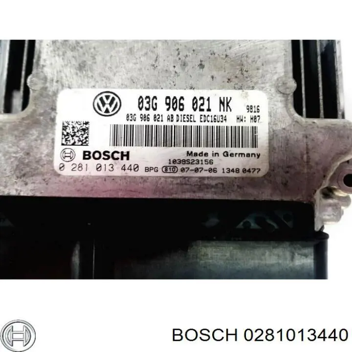 Модуль (блок) керування (ЕБУ) двигуном 0281013440 Bosch