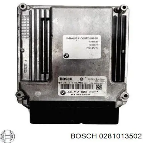 Електронний блок керування двигуном 0281013502 BMW