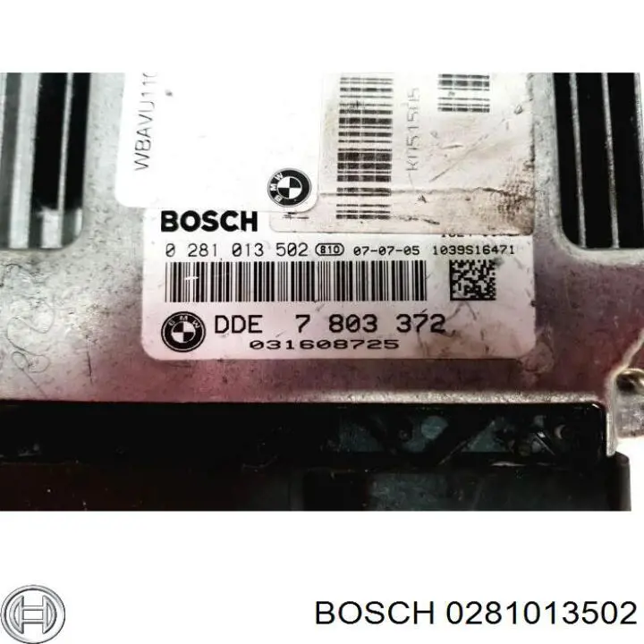 0281013502 BMW Блок електронного управління