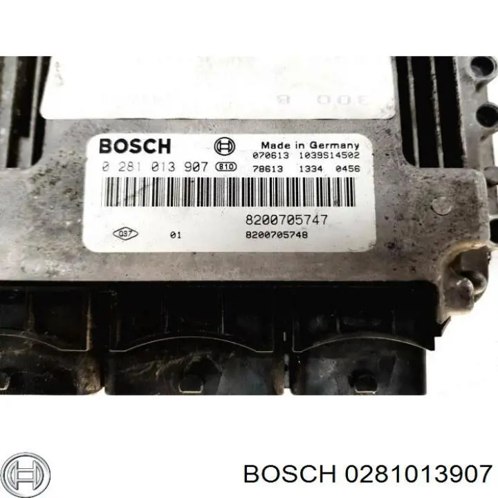 Електронний блок керування двигуном 0281013907 Bosch