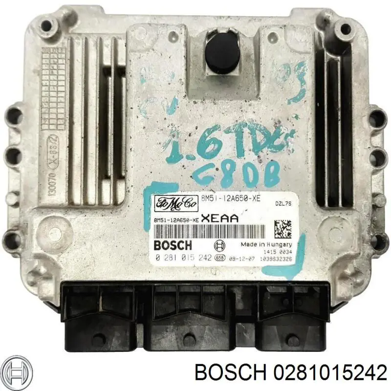Електронний блок керування двигуном 0281015242 Bosch