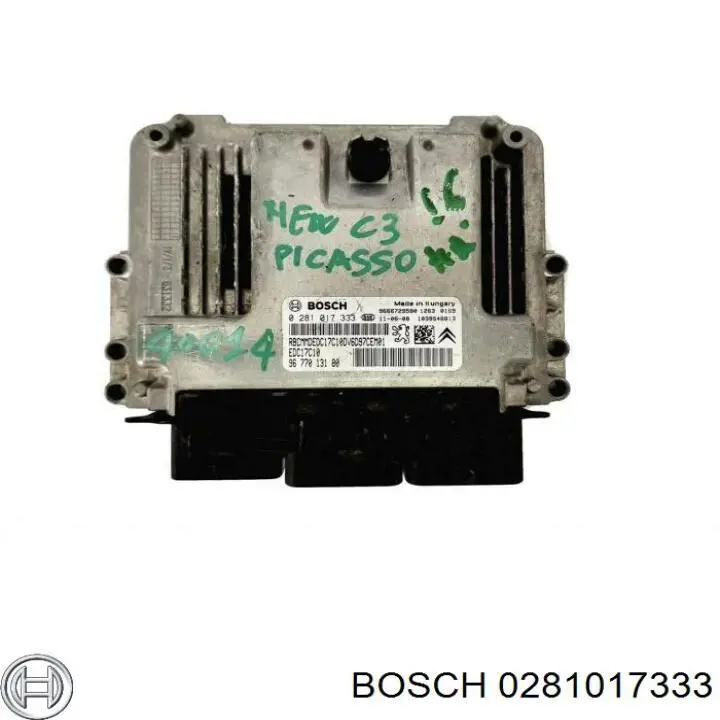 Купити 0281017333 Bosch Модуль управління двигуном