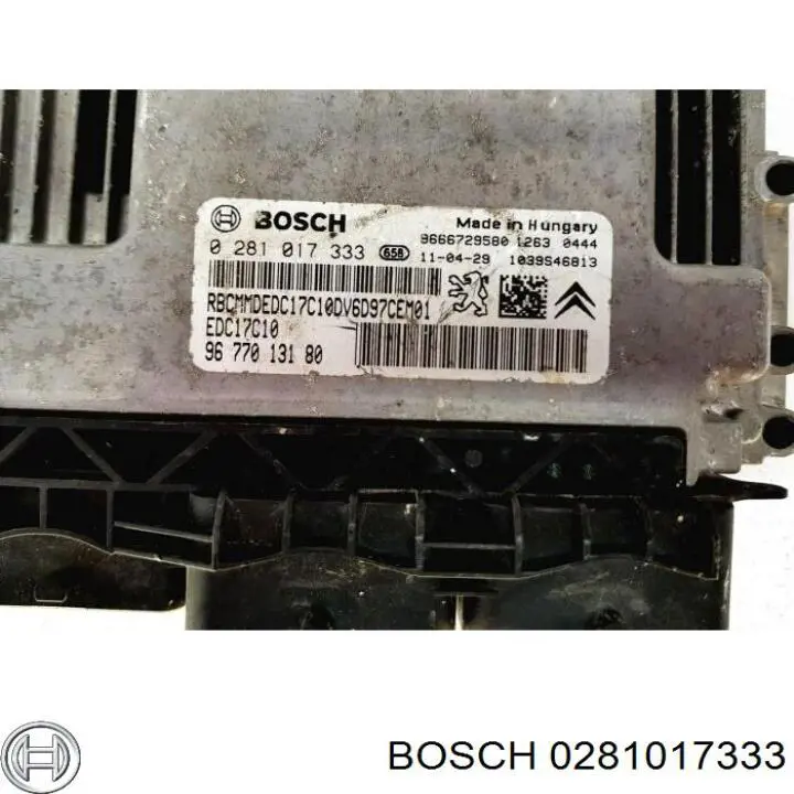 Електронний блок керування двигуном 0281017333 Bosch