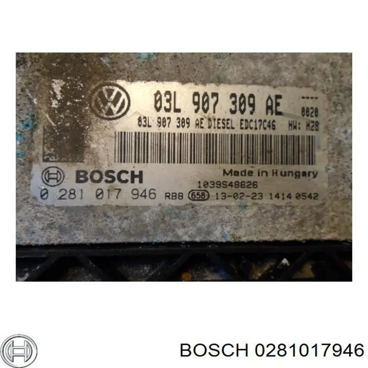 ЕБУ Bosch 0281017946 ціна, від 47.53 USD