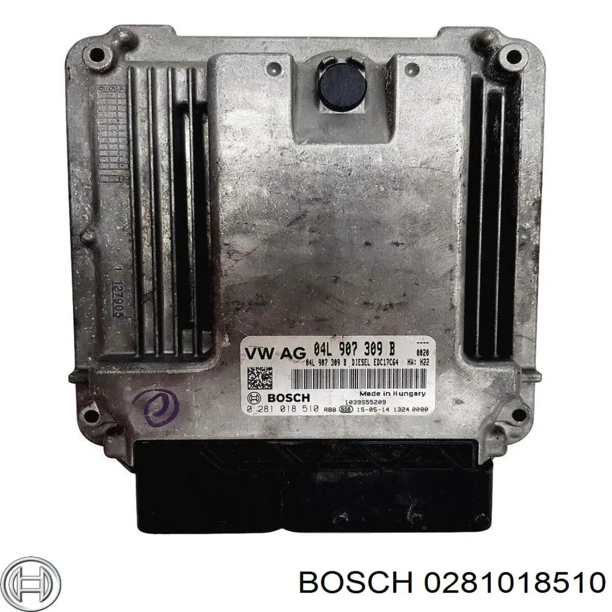 Електронний блок керування двигуном 0281018510 Bosch
