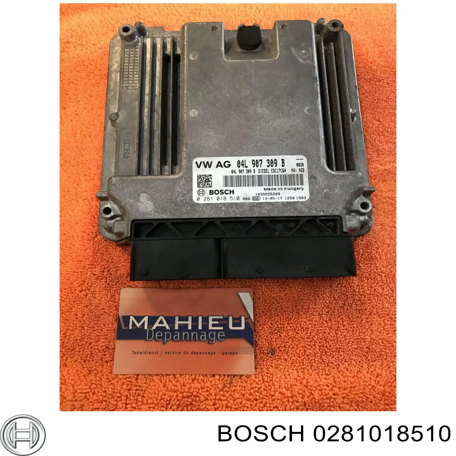 0281018510 Bosch Блок електронного управління