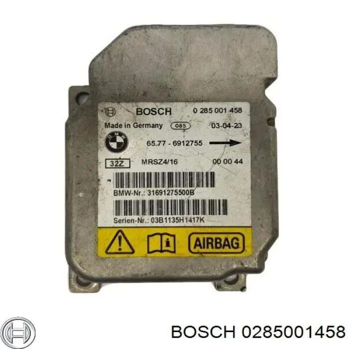 Модуль-процесор керування подушки безпеки 0285001458 Bosch