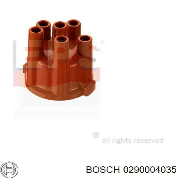 0290004035 Bosch Кришка розподільника запалювання / трамблера