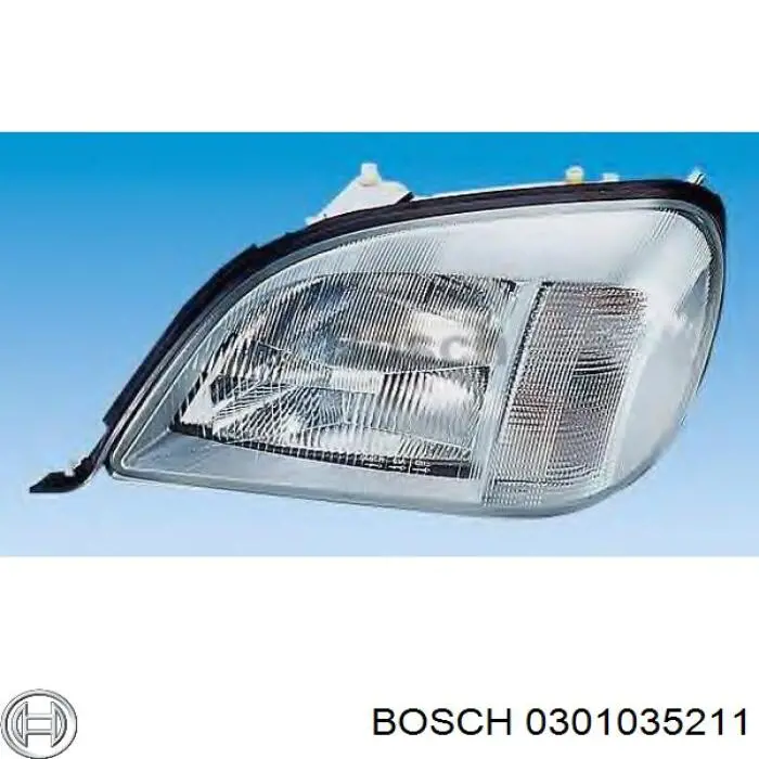 0301035211 Bosch Фара дальнього світла в зборі