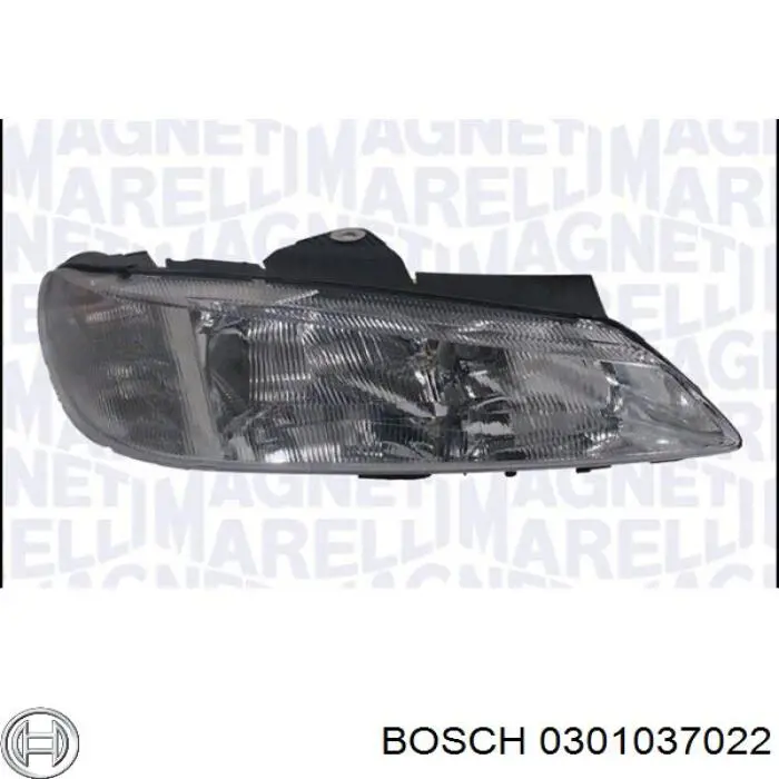 Купити 0301037022 Bosch Права блок фара