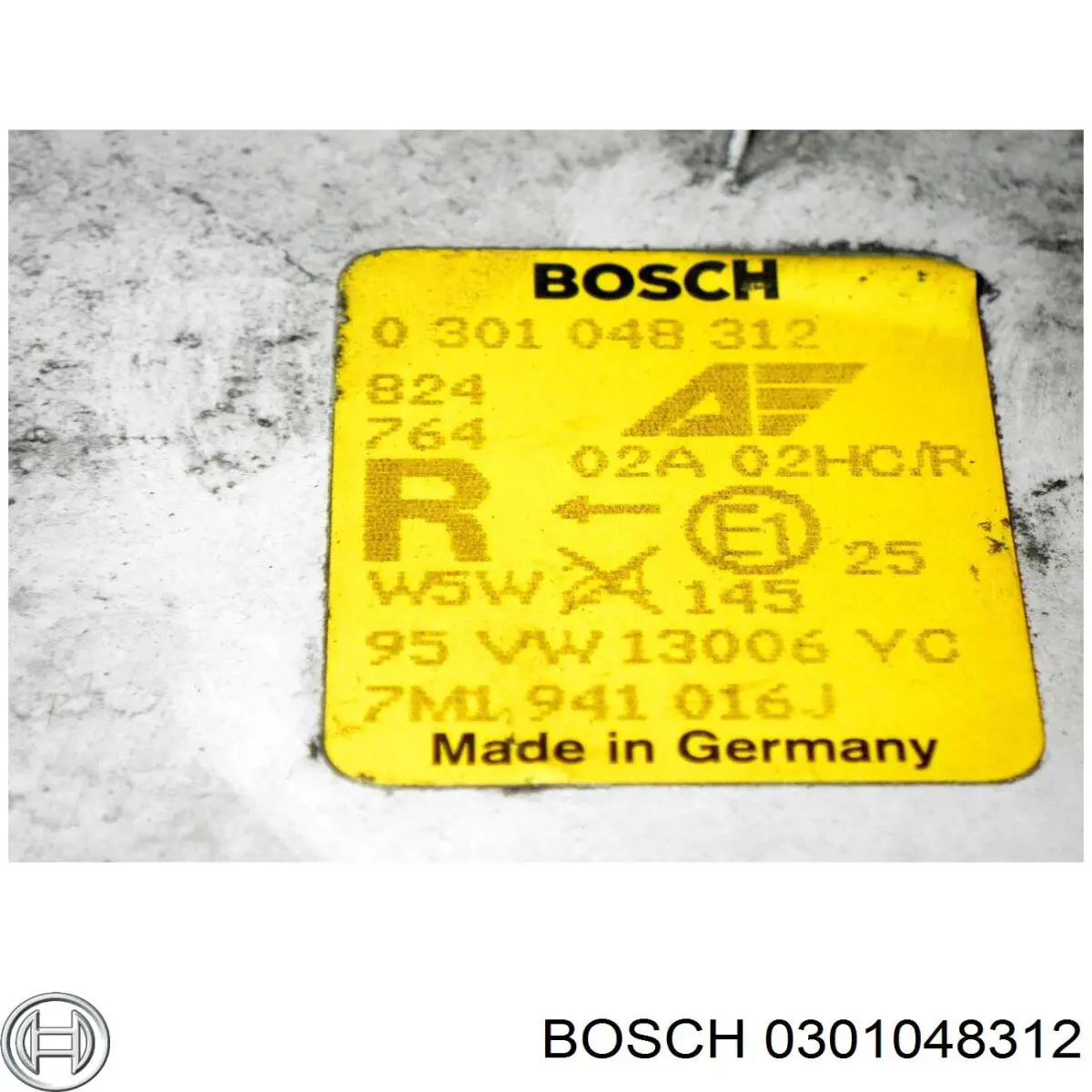 Купити 0301048312 Bosch Права блок фара