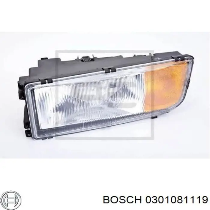 0 301 081 119 Bosch Фара левая (Корректор)