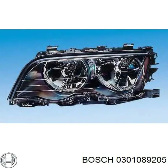 Фари Bosch 0301089205 ціна, від 71.14 USD