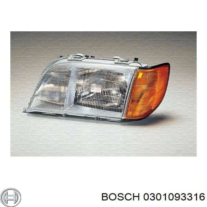 0301093316 Bosch фара права