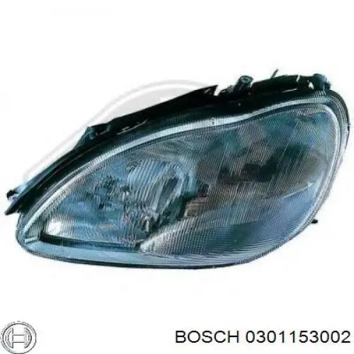 Фара права 0301153002 Mercedes
