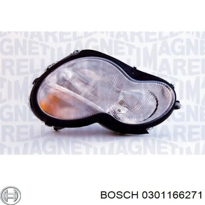 0301166271 Bosch Фара дальнього світла в зборі