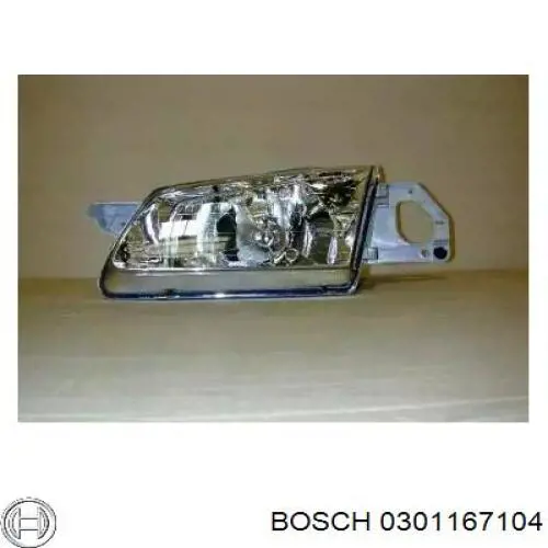 Фара права 0301167104 Bosch