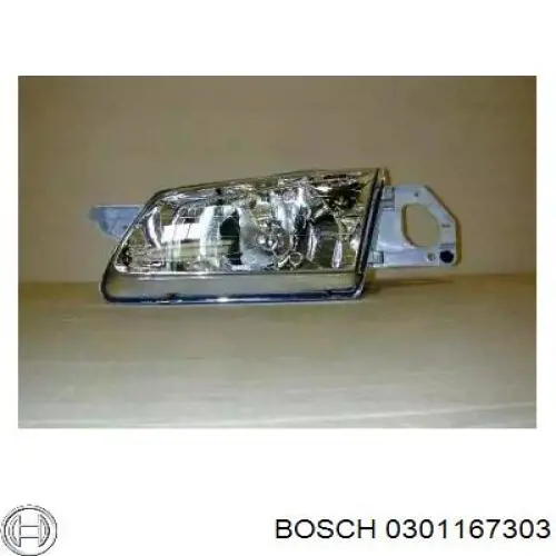 Фара ліва 0301167303 Bosch