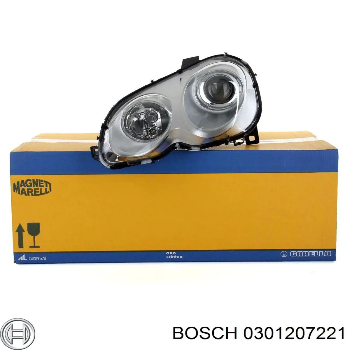 Купити A4545400954 Mercedes Основна фара в зборі ліва