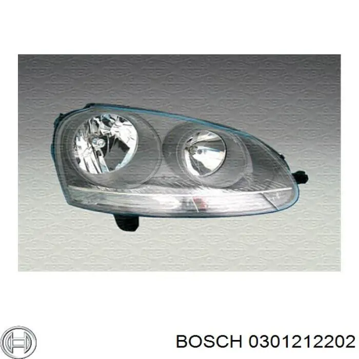 Фара права 0301212202 Bosch