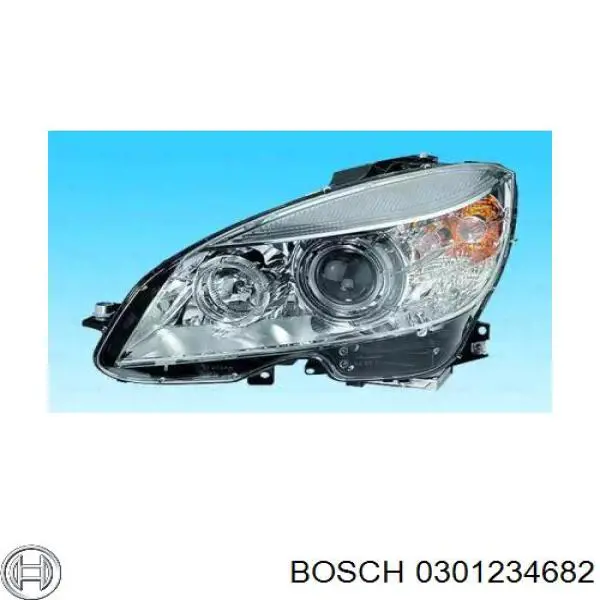 Основна фара - вставка Mercedes A2048203259 ціна, від 1548.09 USD