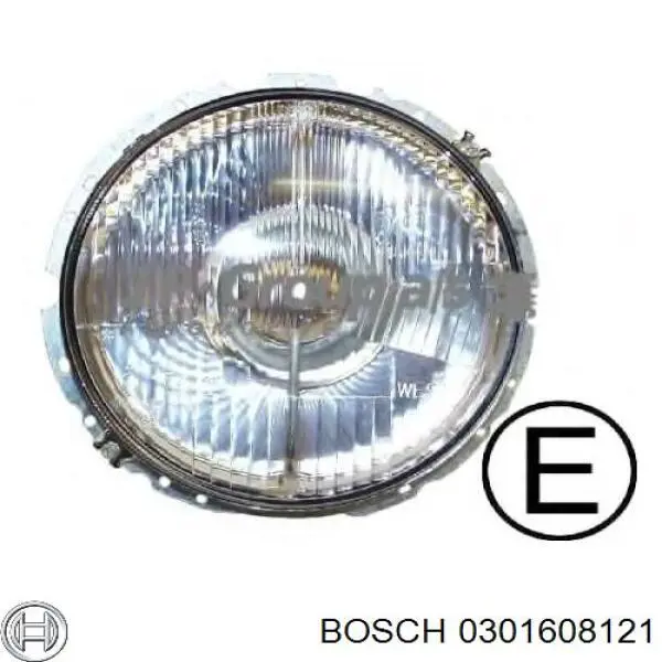 0301608121 Bosch лампа-фара, ліва = права