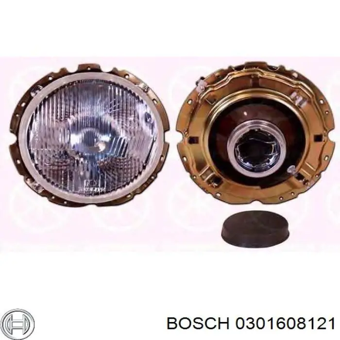 Лампа-фара, ліва/права 0301608121 Bosch