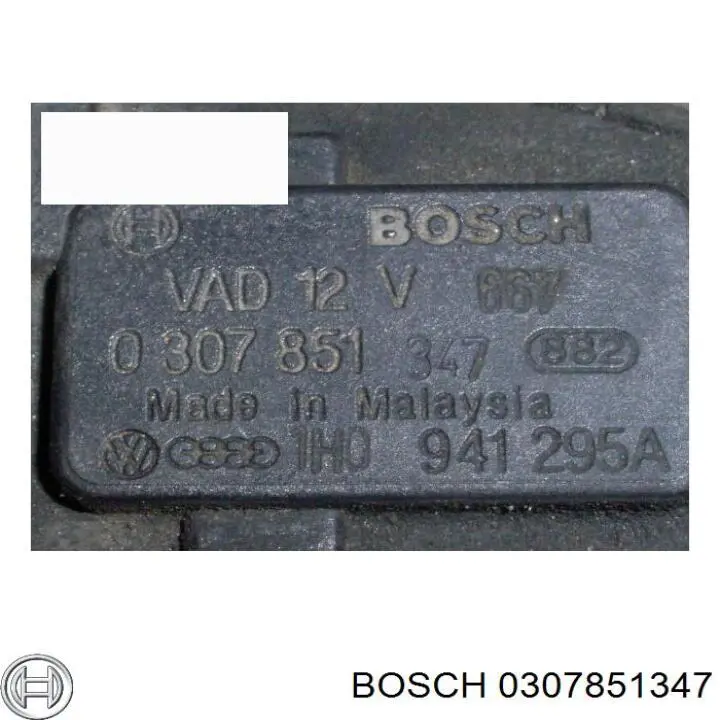 0307851347 Bosch коректор фари