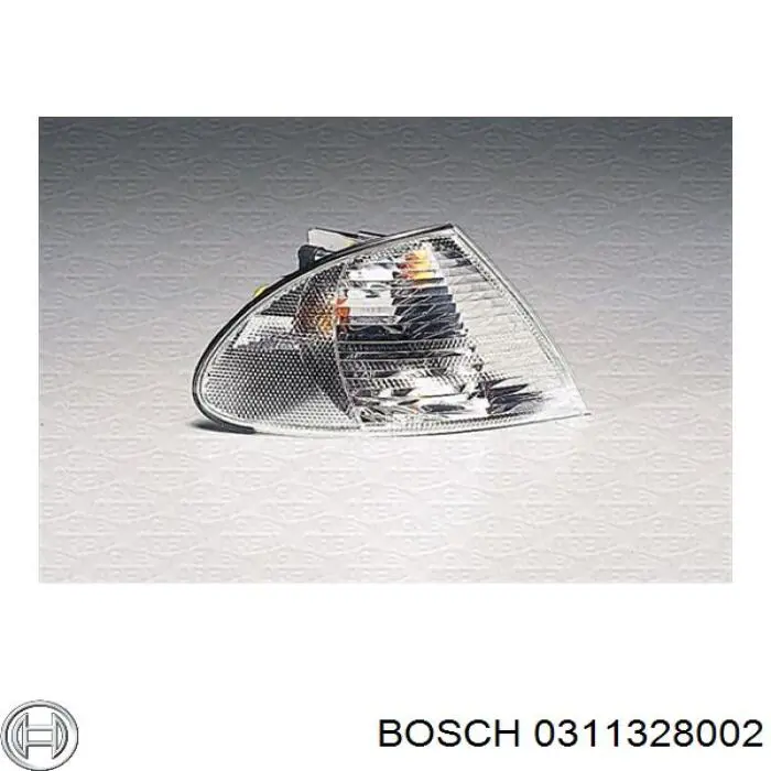 Правий покажчик повороту - лампа Bosch 0311328002 ціна, від 9.80 USD