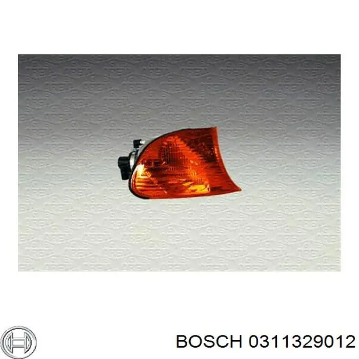 Правий покажчик повороту - лампа Bosch 0311329012 ціна, від 11.73 USD