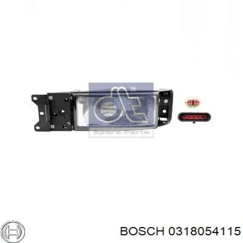 0318054115 Bosch фара ліва
