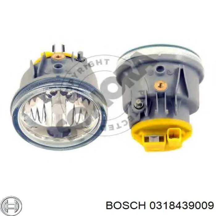 Фара протитуманна, ліва/права Bosch 0318439009 ціна, від 21.91 USD