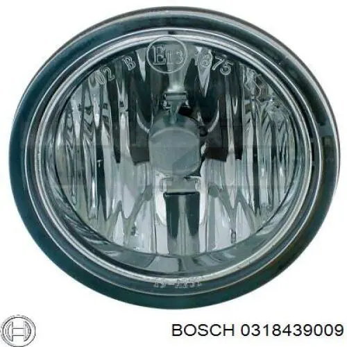 Фара протитуманна, ліва/права 0318439009 Bosch