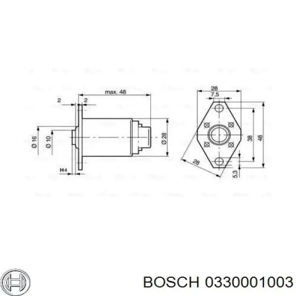  Bosch 330001003 ціна, від 153.87 USD