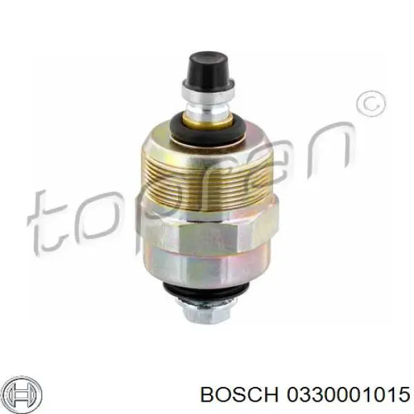 0330001015 Bosch клапан пнвт (дизель-стоп)