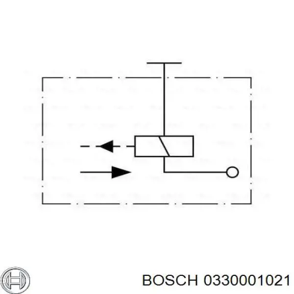 Купити 0330001021 Bosch Втягуюче реле стартера