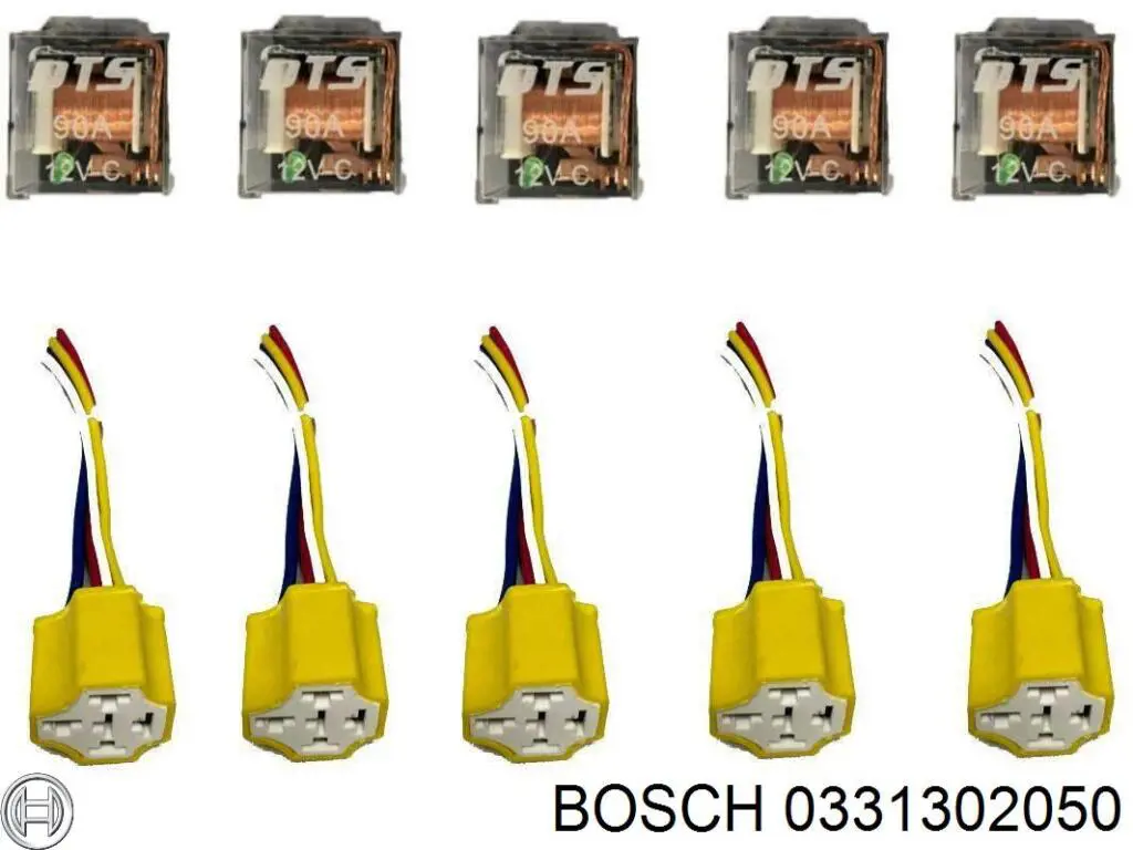 0331302050 Bosch Тягове реле стартера