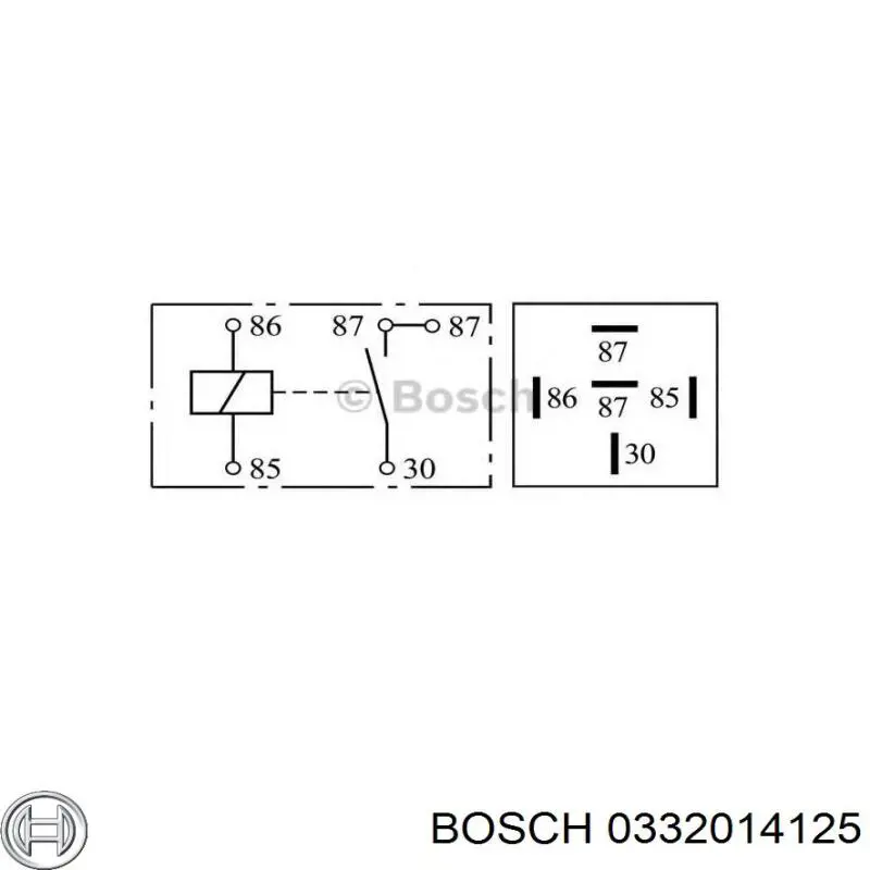 Автомобільні реле поворотів Bosch 0332014125 ціна, від 1.67 USD