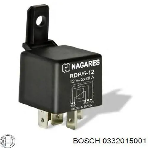 Реле фар передніх MR8 Mahle Original