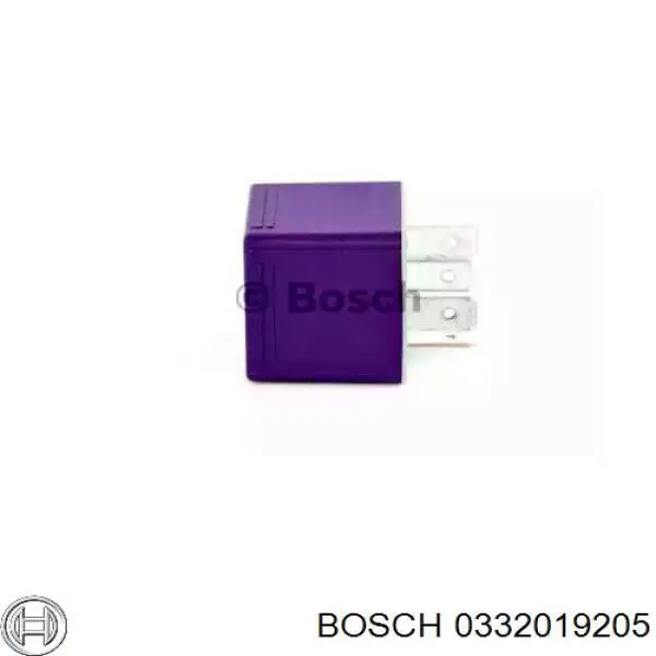 Реле обігріву заднього скла Bosch 0332019205